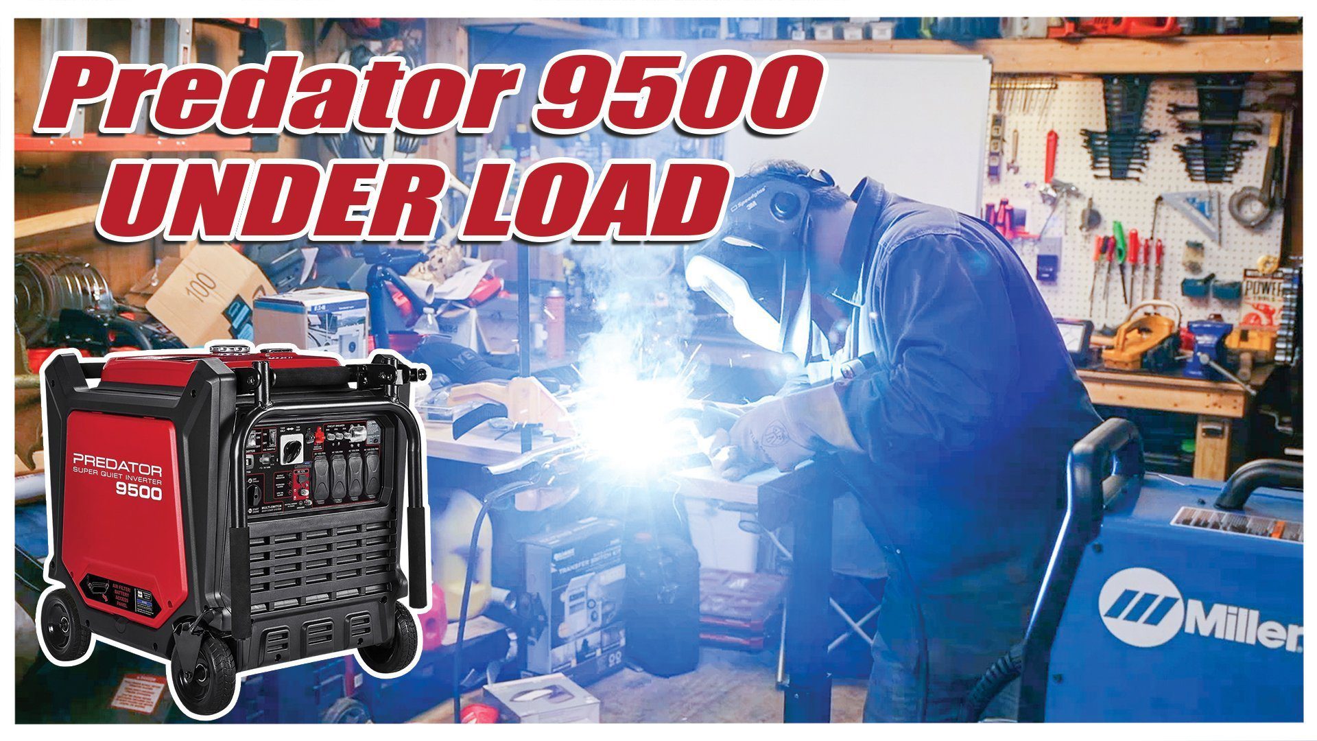 Load Testing the Predator 9500 Watt Generator | NickPixel.tv