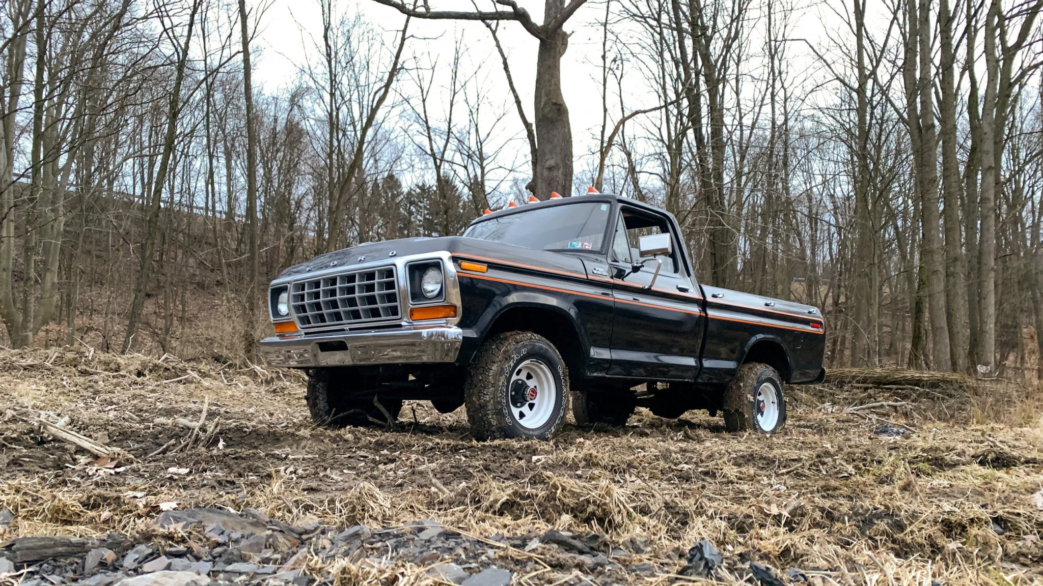 Stihl MS 462 first run out in the 78 Ford F150