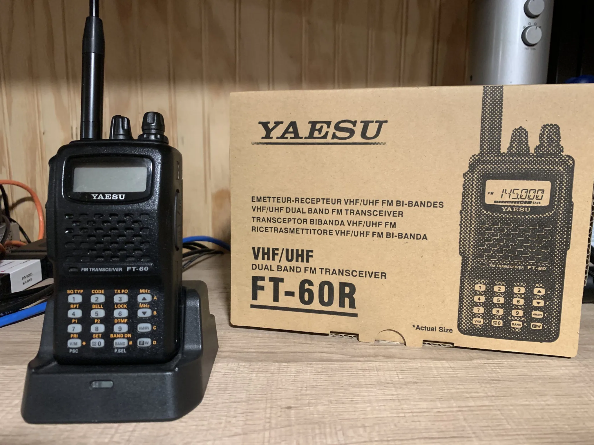 Yaesu FT-60r - My first ham radio