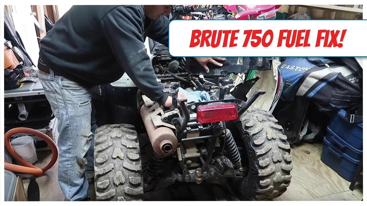 Brute Force 750 Fuel Filter Replacement - Loss of Power Fix