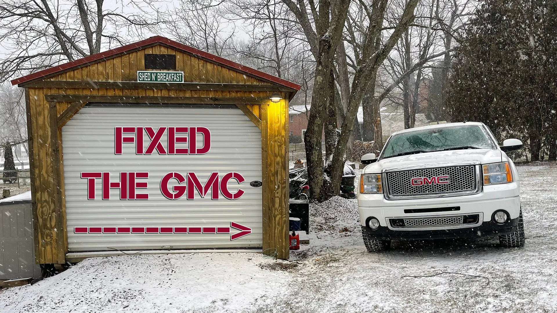 GMC Sierra - Rough Idle and Knocking is Fixed