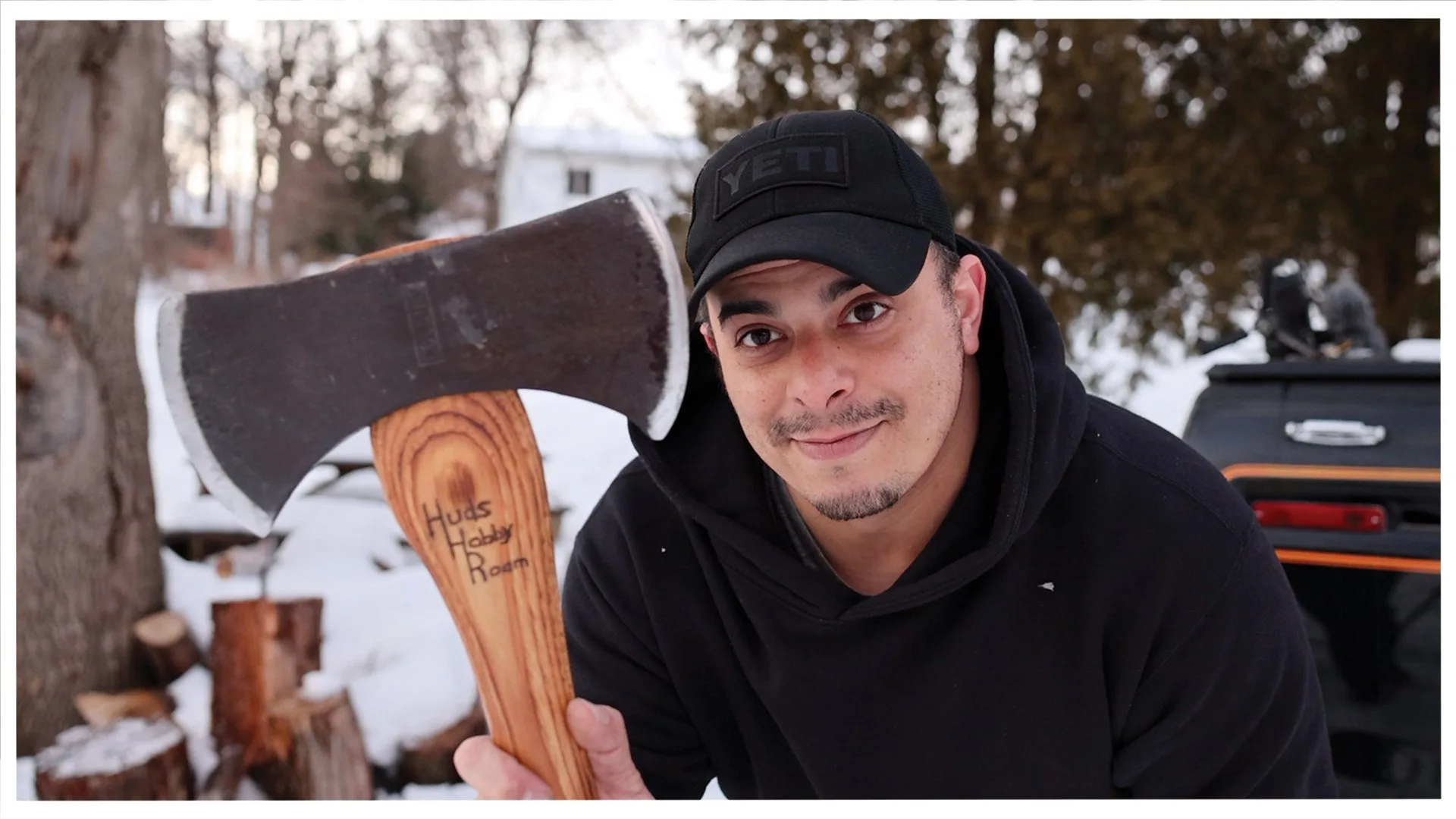 My first double bit axe arrived!