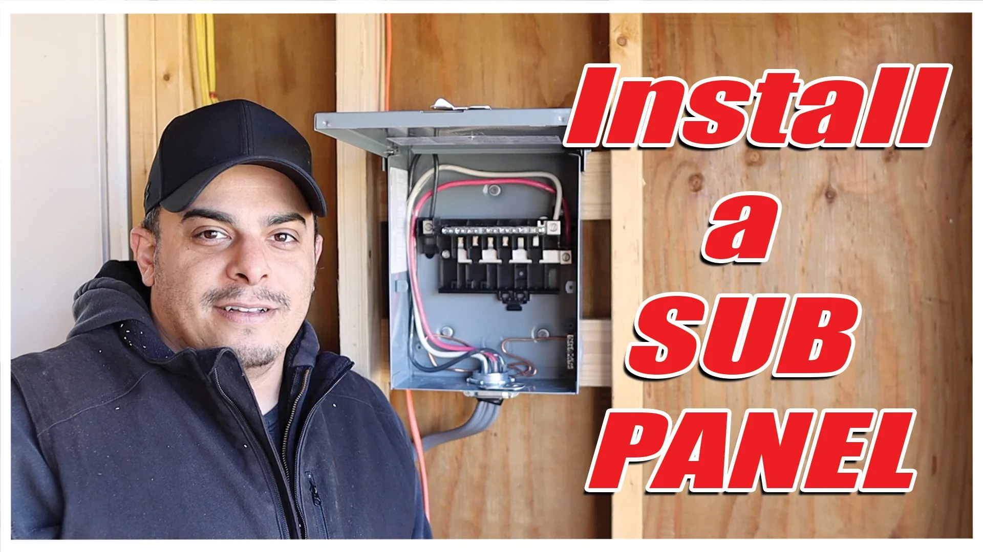 Installing a Sub-Panel in a 12x24 Shed